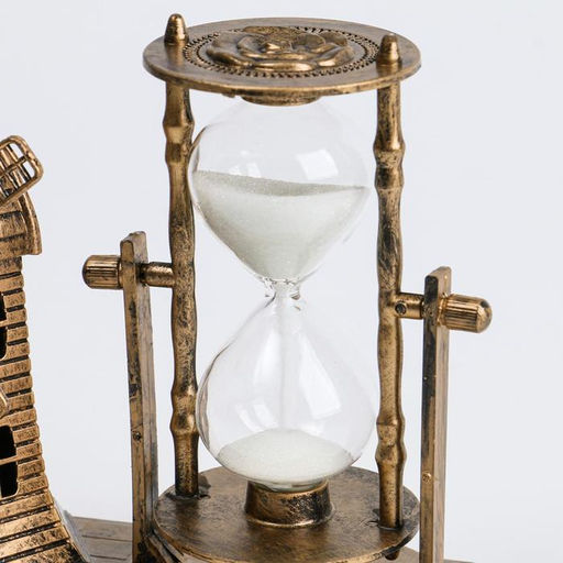 Часы песочные «Мельница», сувенирные, 15.5×7×12.5 см