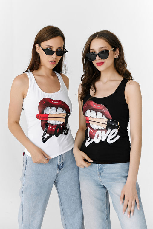 Майка Натали 7214 из хлопка с лайкрой фото 2