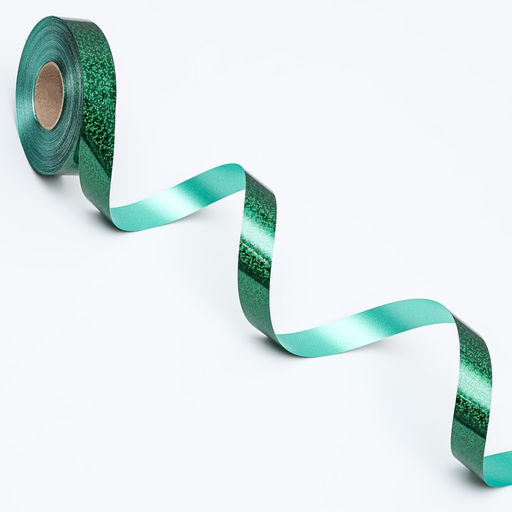 Цена за 4 шт. Лента голографические для декора и подарков, салатовая, 2 см х 50 м - Simaland фото 3