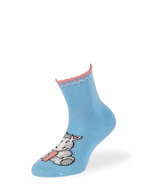 OMSA kids Calzino 21P70 (цифры) - menta  фото 6