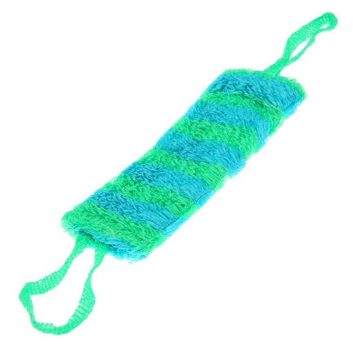 Мочалка-лента для тела «Медведь», 40×13 см, цвет МИКС