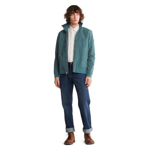 Куртка Timberland Jacket Mount Lafayette Bomber зеленая  фото 2