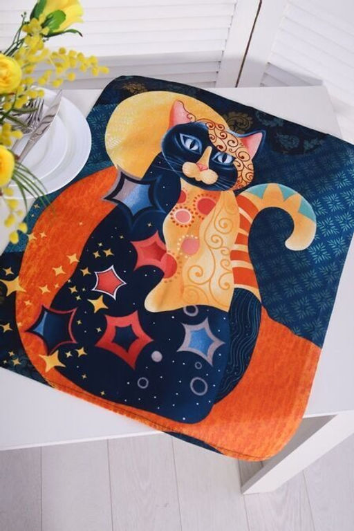 Полотенце 50*60 см. Лунный свет рогожка хлопок 100% - Лен поволжья фото 4