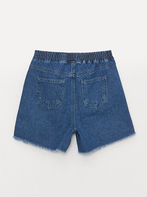 Beli Lastikli Basic K?z ?ocuk Jean ?ort - Waikiki фото 2