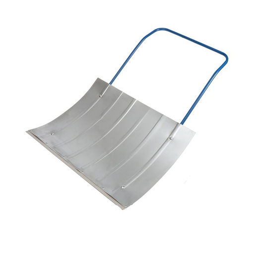 Движок для уборки снега, оцинкованный ковш 600 × 750 мм, металлическая планка, металлическая ручка цвет МИКС