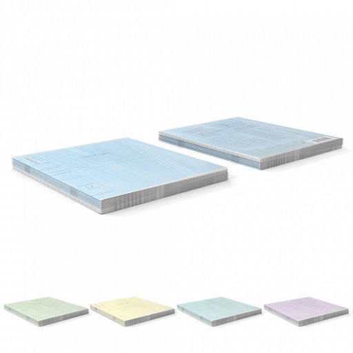 Цена за 280 шт. Тетрадь школьная ученическая ErichKrause Классика Visio ассорти, 12 листов, частая косая линейка (в плёнке по 10 шт.) фото 9