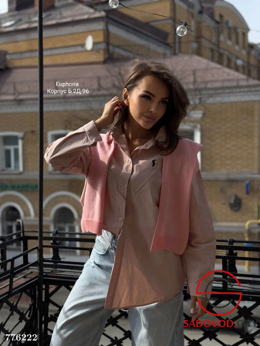 Рубашка женская классическая - Bruno фото 6