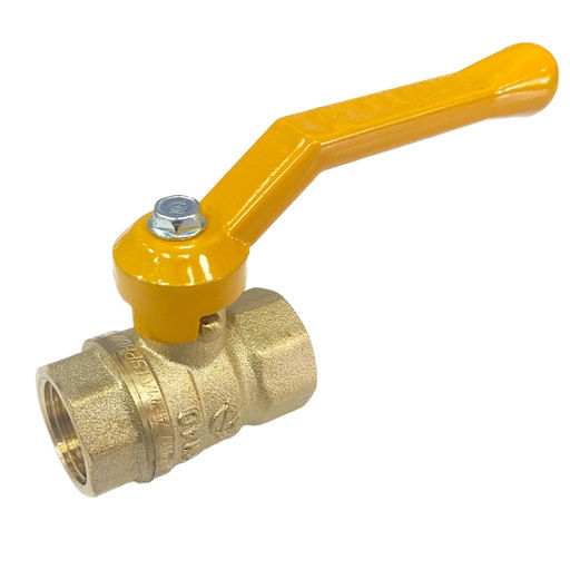 Кран шаровый для газа 1/2" г-г, рычаг