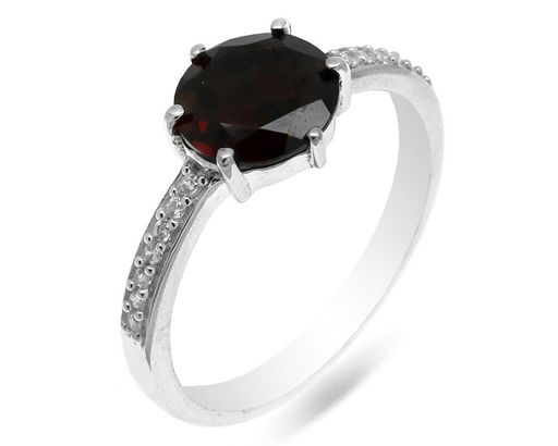 Кольцо из серебра гранат, Орландо