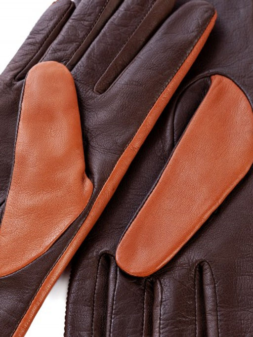 Перчатки женские ш/п F-IS0065 cork/d.brown - Eleganzza фото 5