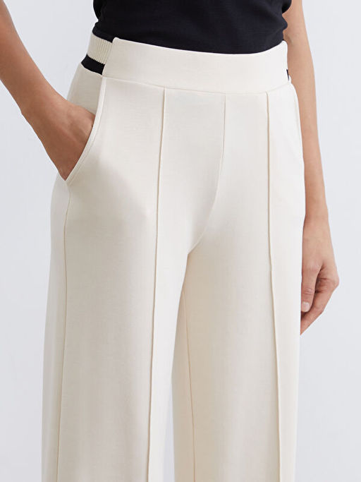 Beli Lastikli Geni? Pa?a Kad?n Pantolon