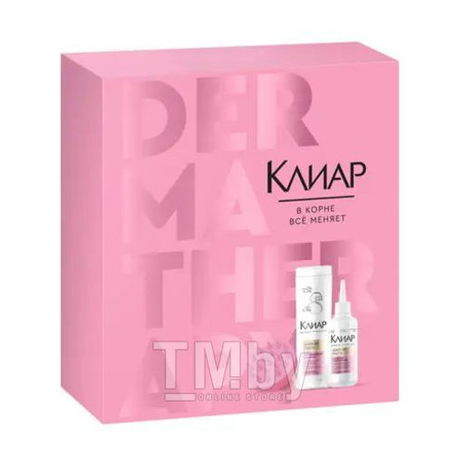 КЛИАР набор DERMA ENERGY д/роста волос (шампунь 200мл+скраб 150мл+массажер д/мытья головы)