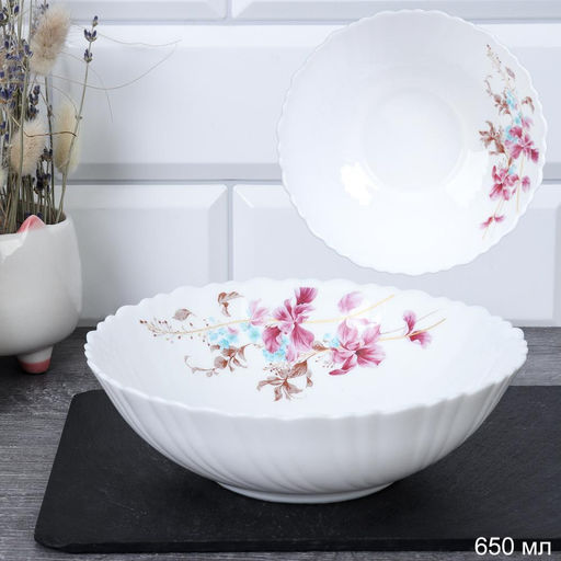 Салатник 650 мл 175 мм тарелка глубокая / TW-70 (7288) /уп 48/ Колибри - ГалеонТрейд фото 3