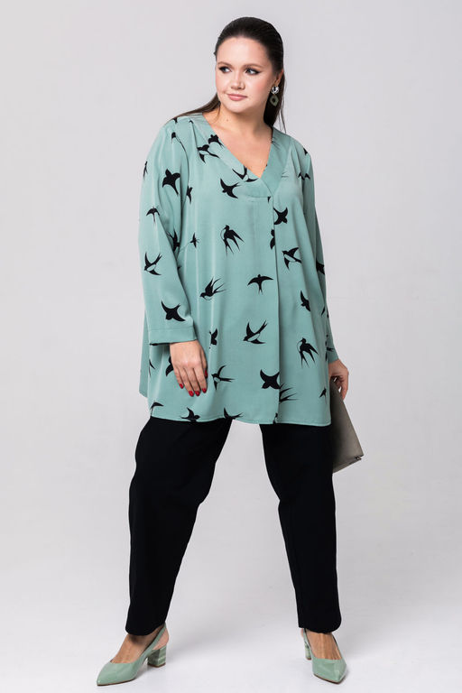 Туника Luxury Moda 969 зеленый