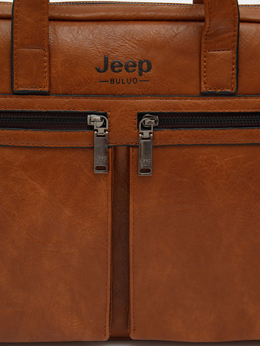 Портфель 6677-3 brown Jeep