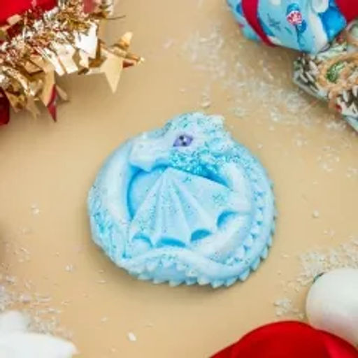 Мыло Дракон 65 г (белый, голубой, зеленый, красный, черный) НОВИНКА