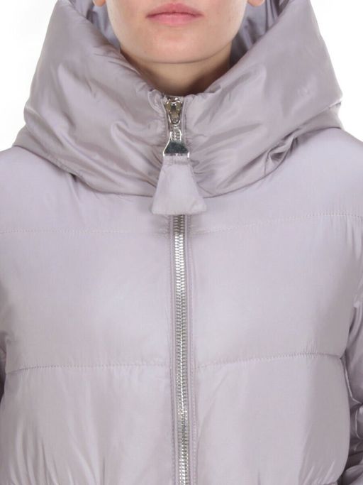 2119 LIGHT GREY Пальто зимнее женское MELISACITI (200 гр. холлофайбера) - Fashion фото 10