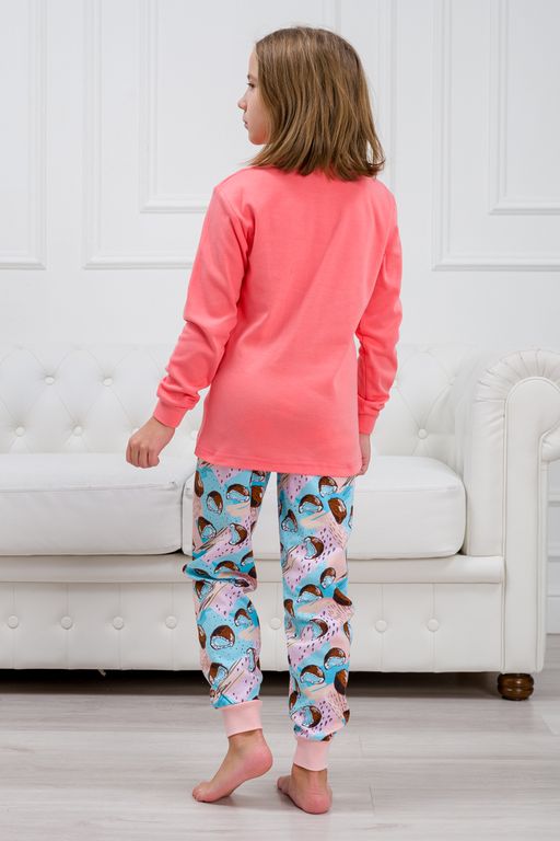 Пижама подростковая из интерлока Улыбка коктейль - Амадэль фото 10