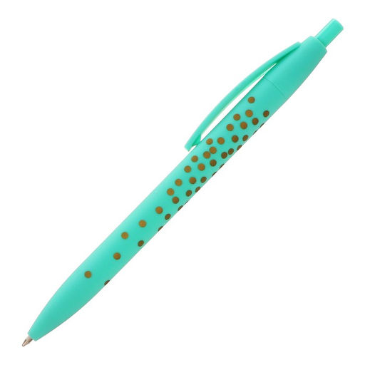 Набор 6 шт. Ручка шариковая автоматическая 0,5мм синяя, корпус с рисунком МИКС прорезиненный - Simaland фото 2