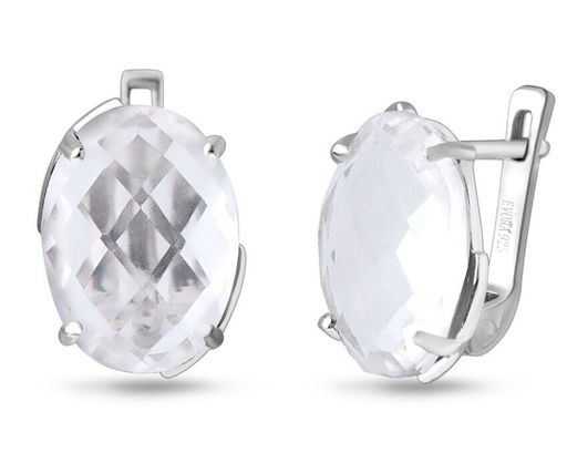 Серьги, горный хрусталь, Австралия