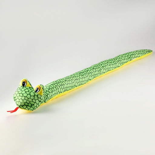 Мягкая игрушка Змея, 100 см, зелёная - Simaland фото 2