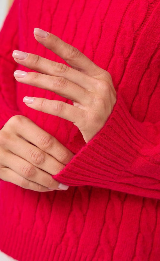 Джемпер F422-1520 red - Fine joyce фото 4