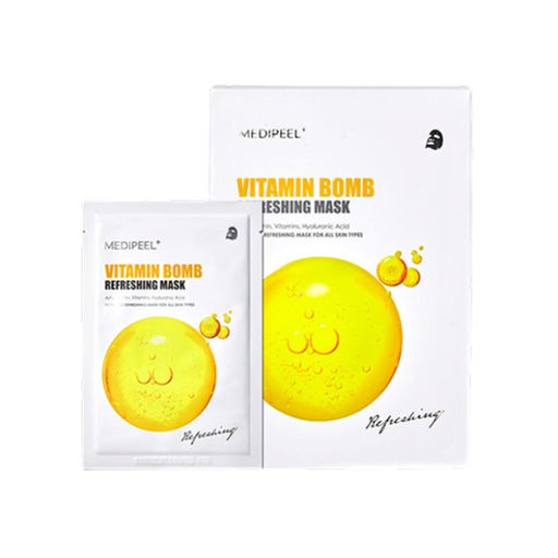 Маска тканевая освежающая с витаминным комплексом MEDI-PEEL Vitamin Bomb Refreshing Mask, 25ml