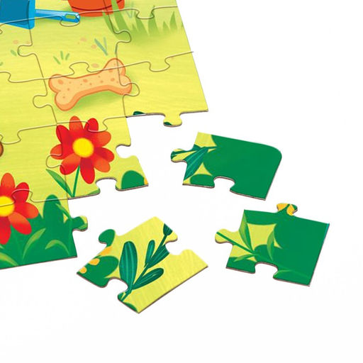 Цена за 4 шт. Пазл «Щенок», 54 элемента