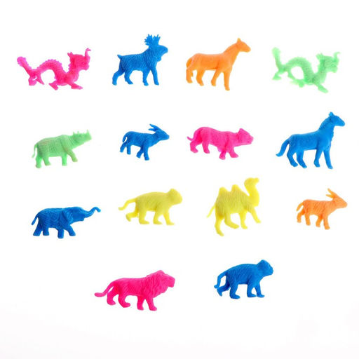 Цена за 5 шт. Растущие животные «Зоопарк», МИКС