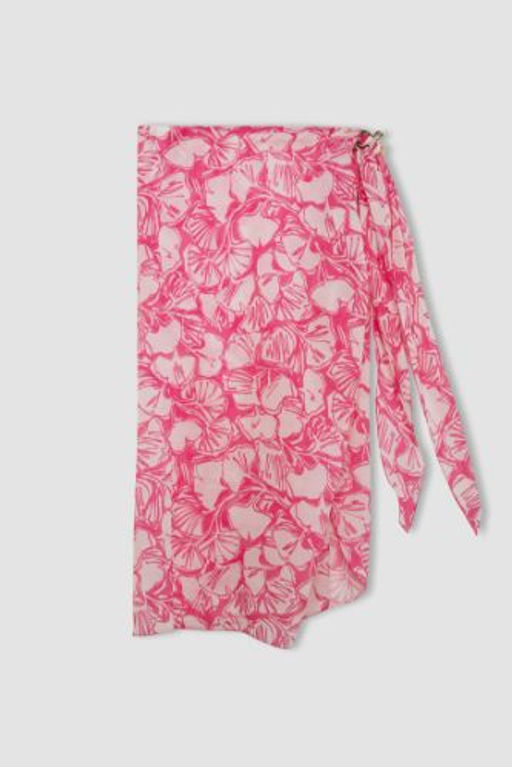 Ayje x DeFacto Desenli Plaj Etegi