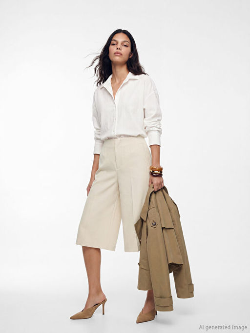 ?izgili Oversize Kad?n G?mlek