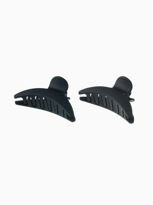 Цена за 12 шт. Крабик для волос «Леона», дуга классика матовый, 8 см, МИКС