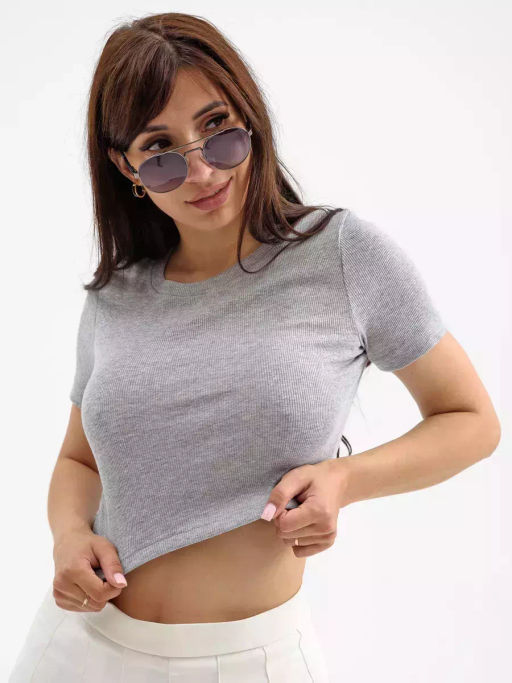 Кроп-топ Кашкорсерубчик лапша - Оптима фото 10