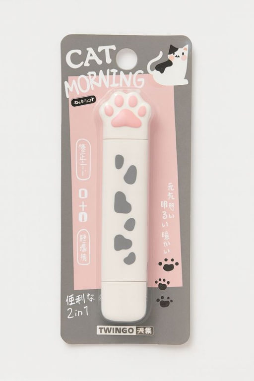 Корректор двусторонний "The white paw", 4м*5мм, white