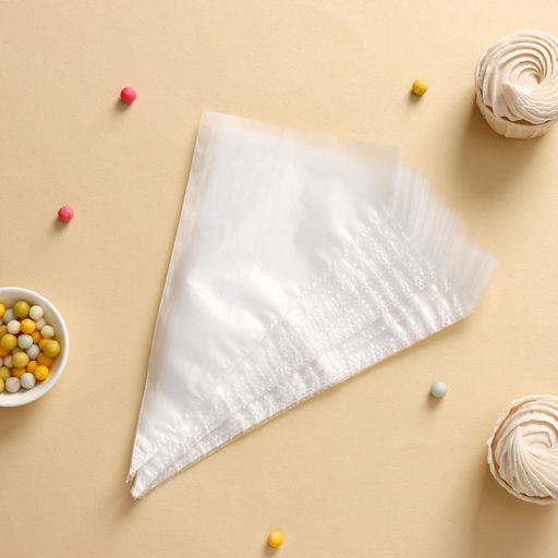 Цена за 2 шт. Набор кондитерских одноразовых мешков, 25 шт, 25 см, прозрачный - Simaland фото 6