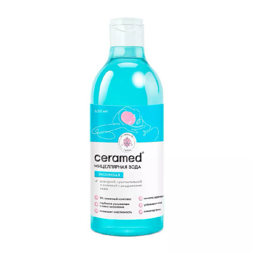 CERAMED Вода мицеллярная Энзимная 400мл