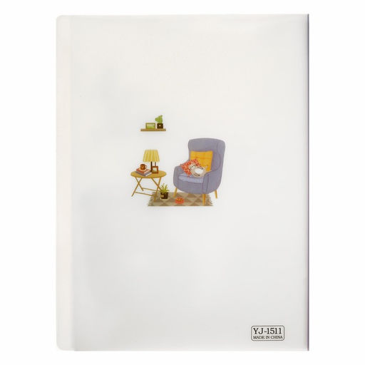 Папка А4, Домашний уют 30 прозрачных файлов, пластик, 400 мкм, МИКС - Calligrata фото 4