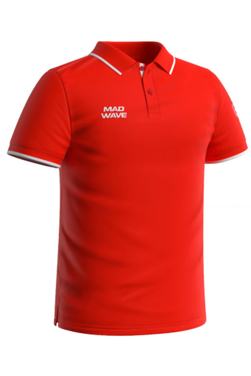 Футболка Polo MW adult coach, MW t-shirt adult, MW t-shirt adult coach, MW t-shirt stretch adult, Polo MW stretch adult - Mad wave фото 3