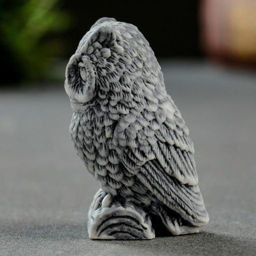 Фигурка «Сова на книге», мраморная крошка, 5 см