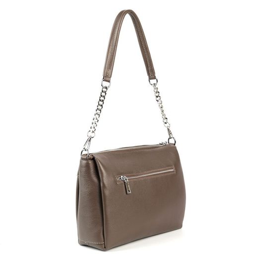 Женская кожаная сумка 1534-С Хаки - Cidirro фото 3