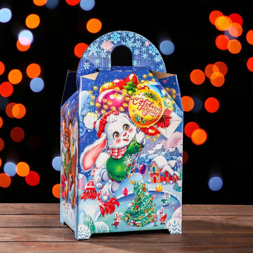 Цена за 5 шт. Подарочная коробка Ларец 18,5 х 14 х 36 см - Simaland фото 2