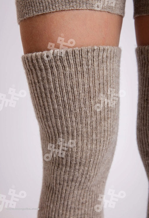 Гетры из 100% монгольской шерсти (арт. 01139)