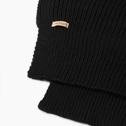 Снуд трансформер MINAKU, размер 56-58, чёрный