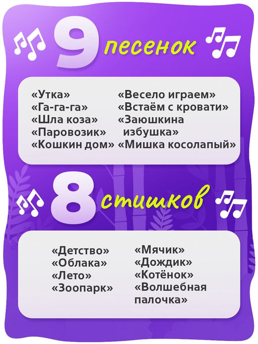 Музыкальная игрушка Лучший друг: Панда, световые и звуковые эффекты - Zabiaka фото 3