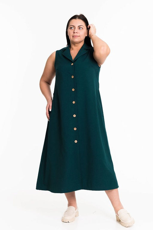 Сарафан М325002б Зеленый - Елена фото 9