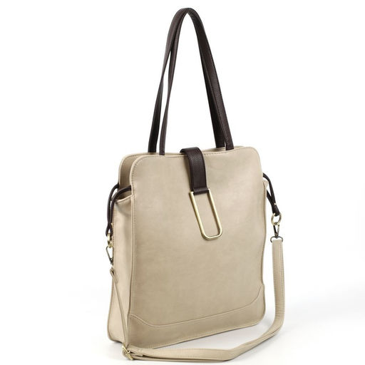 Женская сумка шоппер из эко кожи с косметичкой 0075-10 - Cidirro фото 2