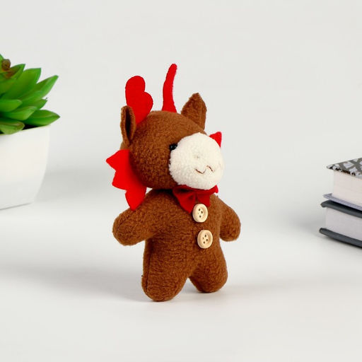 Цена за 2 шт. Мягкая игрушка Олень, цвет МИКС - Simaland фото 2