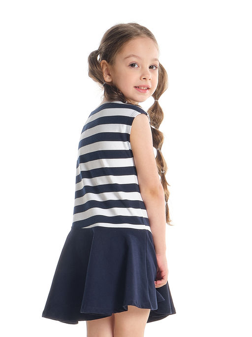 Платье для девочки UD 1312 полоска - Mini maxi фото 2