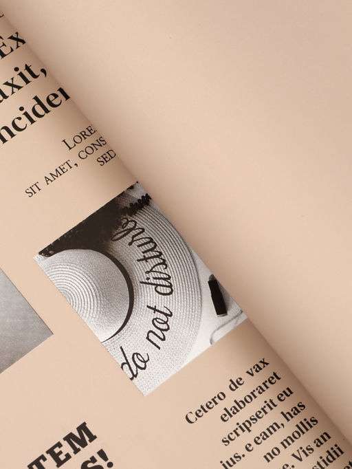 Цена за 15 шт. Пленка флористическая "Газета любви" 65мкм, 50х57 ±1см