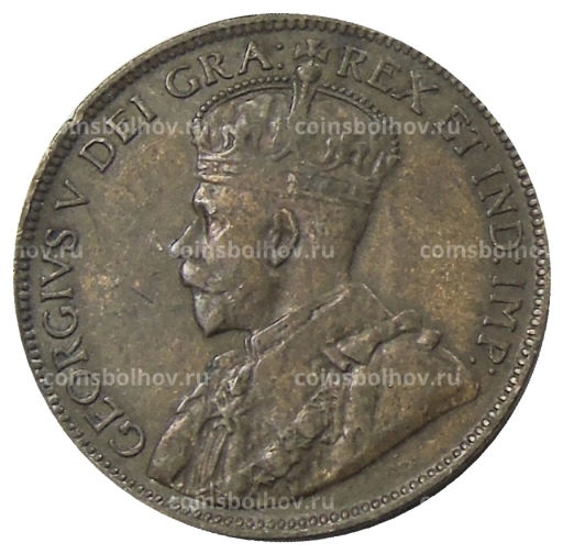 1 цент 1918 года Канада